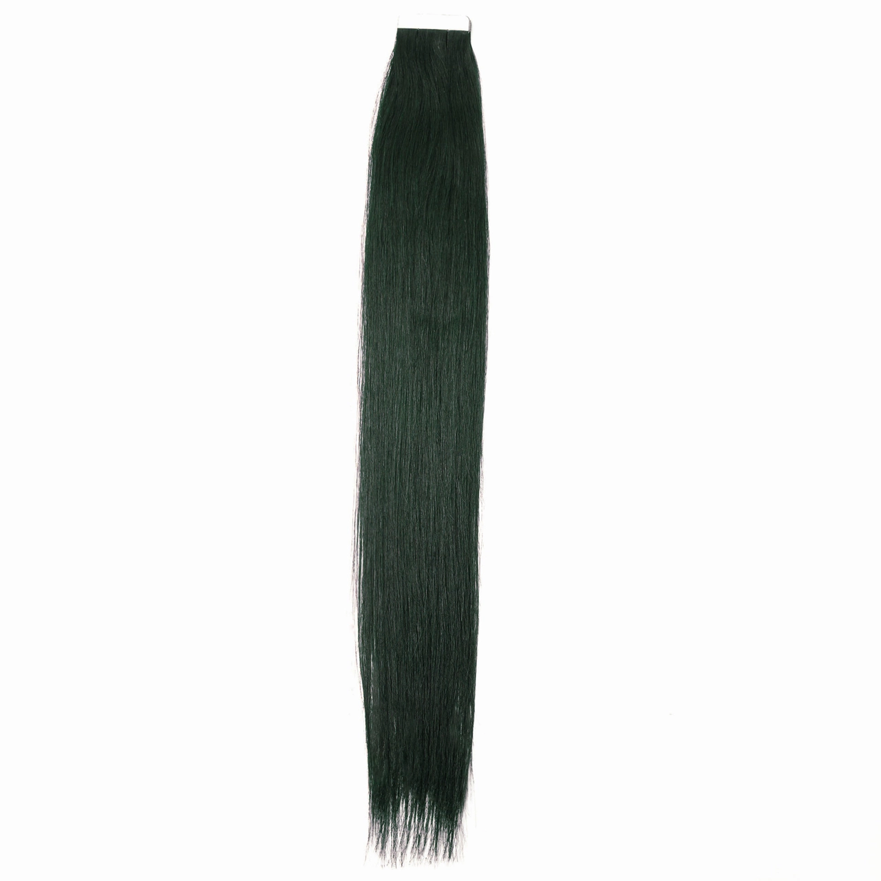 Bohyme Tape-ins Silky Straight Color Forest Green | The Hair Extension  Company