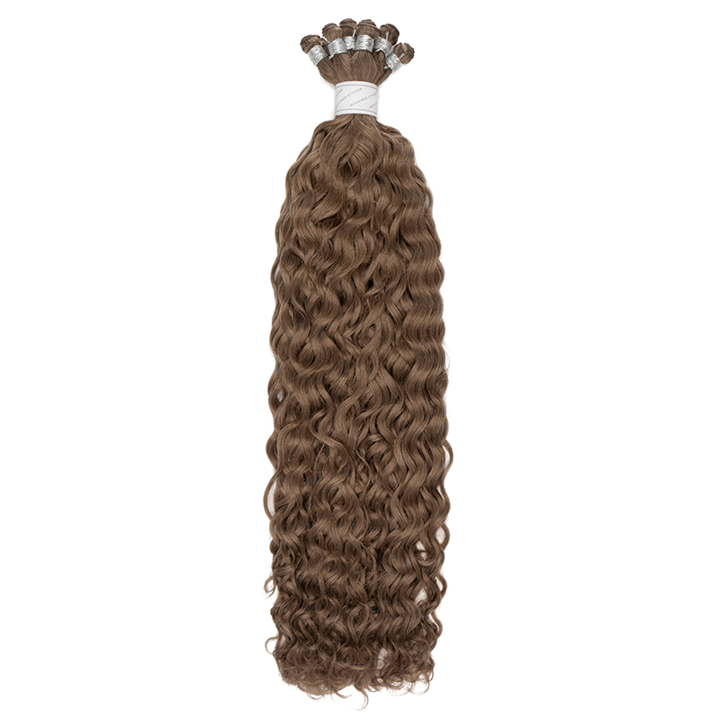 Ethos Hand-Tied Weft Blended Curl Color 8A