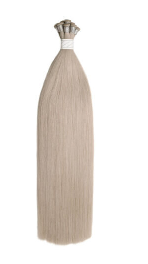 Bohyme Ethos Hand-Tied Weft Silky Straight Color Metal Grey